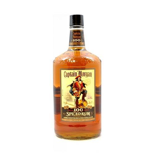 Captain Morgan Rum Spiced 100@ - 1.75L