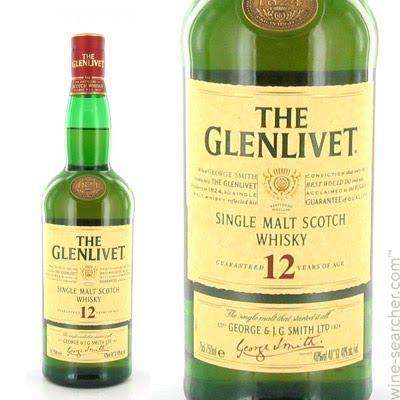The Glenlivet Scotch Single Malt 12 Year 750ML
