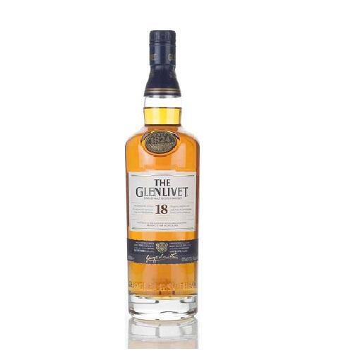 The Glenlivet Scotch Single Malt 18 Year - 750ML