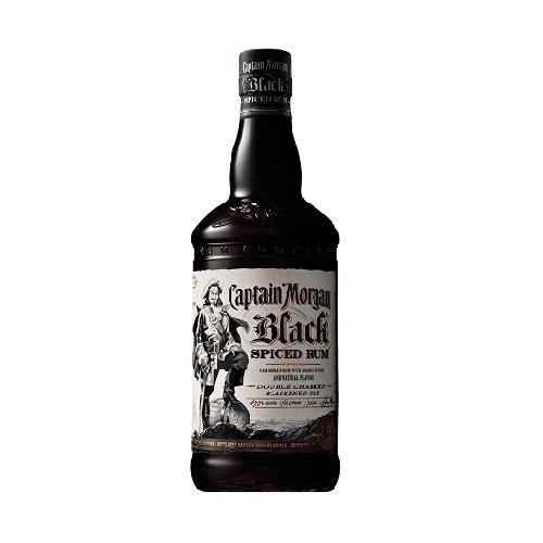 Captain Morgan Rum Black Spiced - 1.75L