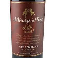 Menage A Trois Silk Red Blend - 750ML