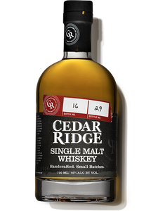 Cedar Ridge Whiskey Single Malt - 750ML