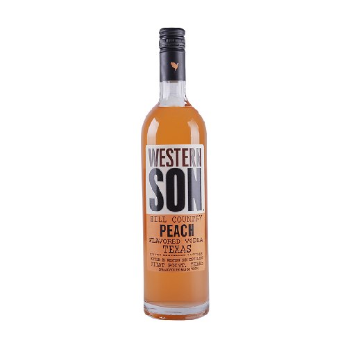 Western  Son  Peach Texas Vodka - 750ML