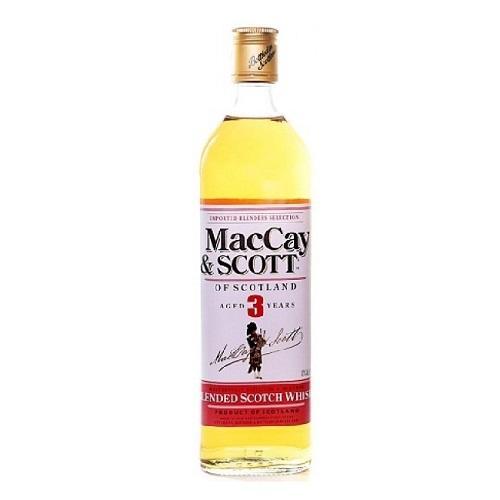 Maccay & Scott Whisky 3 Yr - 750ML