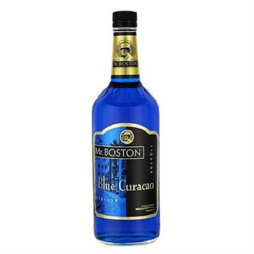 Mr. Boston Liqueur Blue Curacao - 750ML