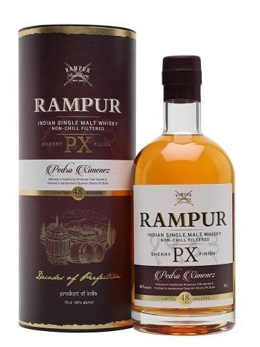 Rampur PX Sherry Finish Limited Single Malt Whiskey - 750ML